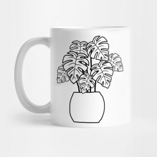 Color In Monstera Mug